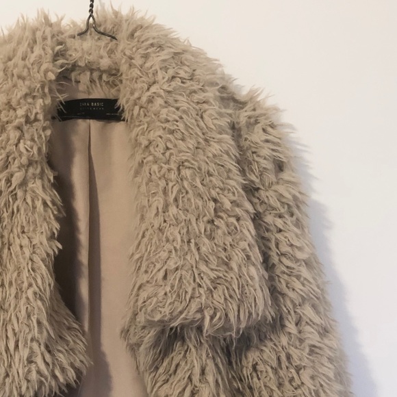 Zara Fur Jacket - Picture 3 of 4
